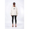 Cream Unisex logo hoodie 