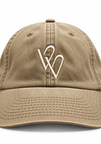 Beige jockey hat 