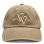 Beige jockey hat 