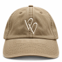 Beige jockey hat 
