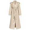 Sophie vanilla eco leather coat 