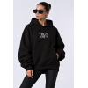 Black Unisex logo hoodie 