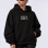 Black Unisex logo hoodie 