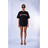 By Virginia black colourful T-shirt 