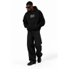Black Unisex logo hoodie 