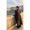 Barbara black trenchcoat 
