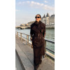 Barbara black trenchcoat 
