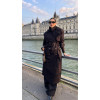Barbara black trenchcoat 