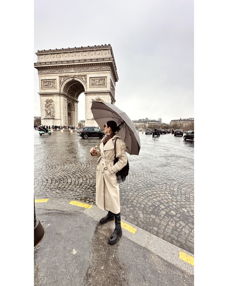 Barbara beige trenchcoat 