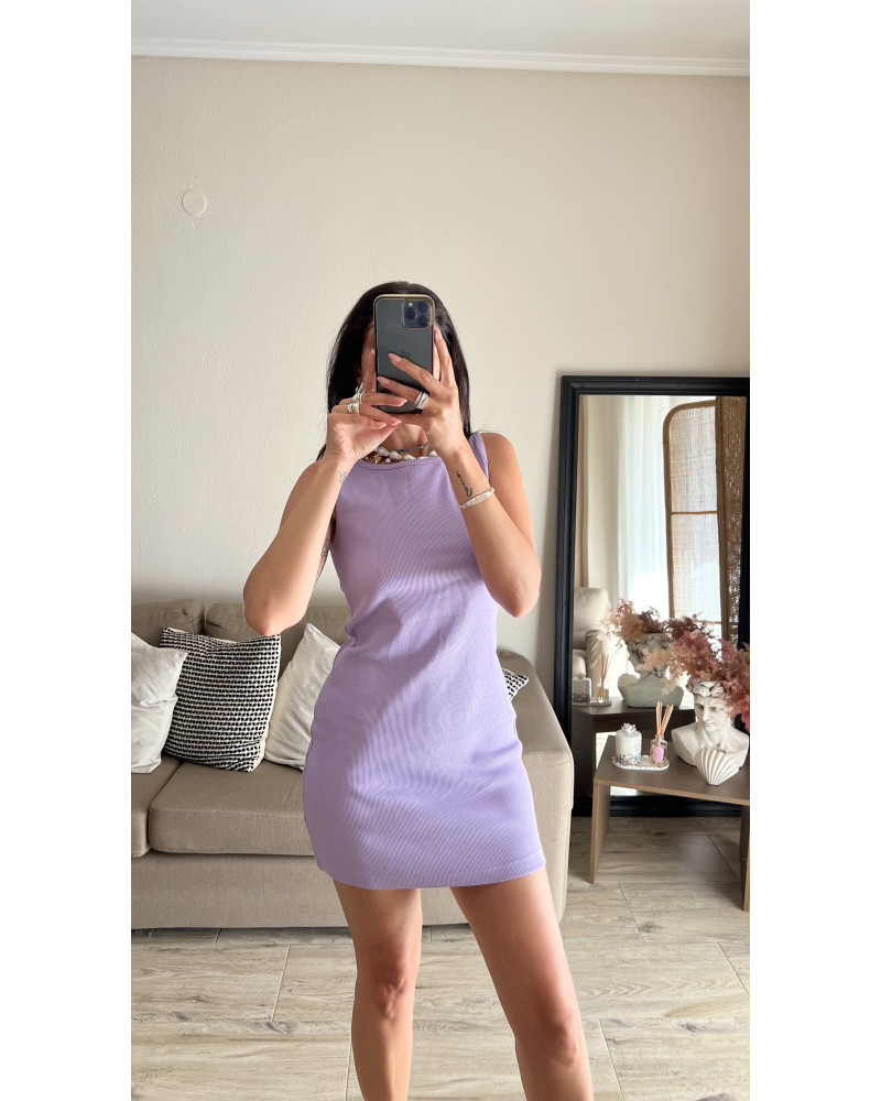 Pamela lilac dress 