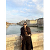 Barbara black trenchcoat 
