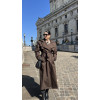 Barbara dark khaki trenchcoat 