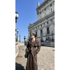 Barbara dark khaki trenchcoat 