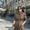 Barbara dark khaki trenchcoat 