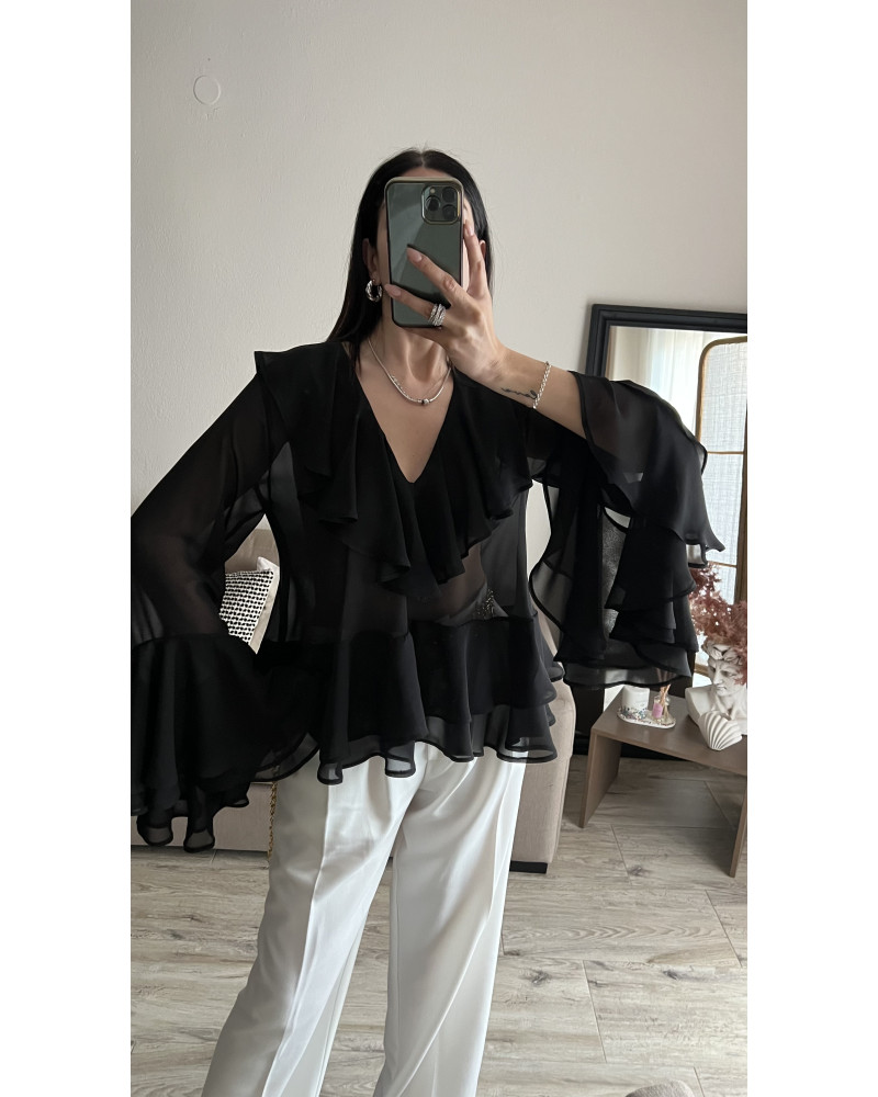 Marianne black top 