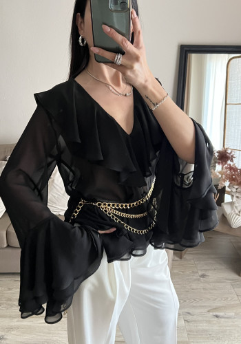 Marianne black top 