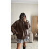 Nicole brown bomber jacket 