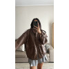 Nicole brown bomber jacket 