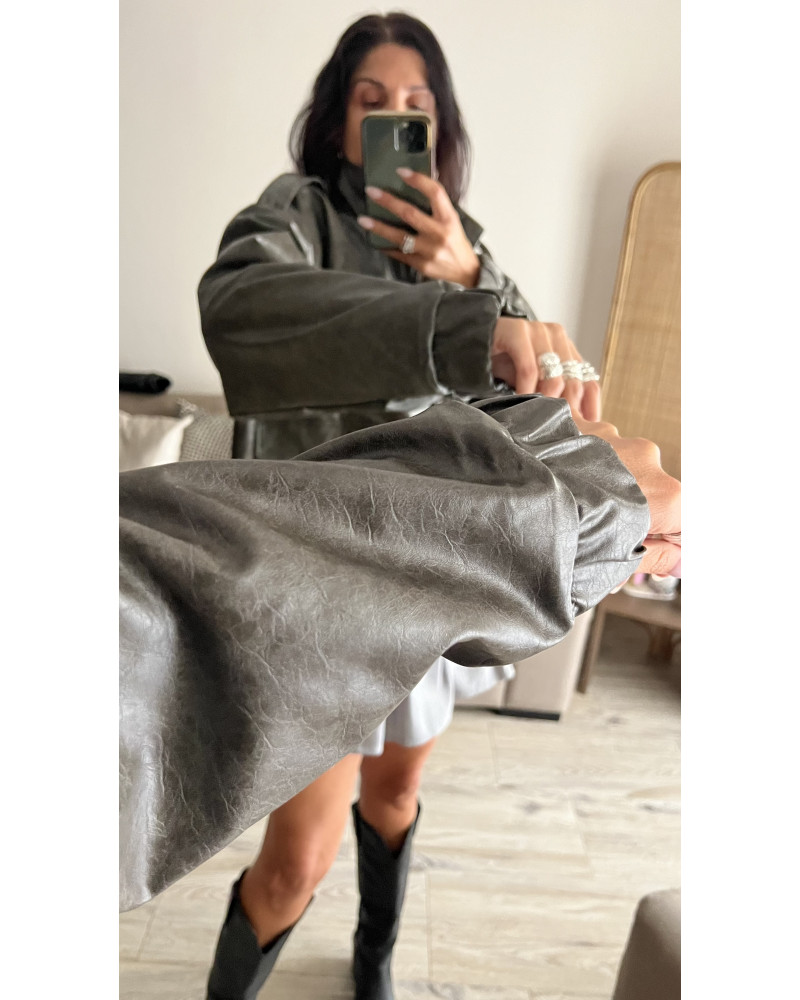 Nicole khaki bomber jacket 