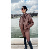Nicole brown bomber jacket 