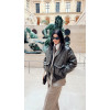Nicole khaki bomber jacket 