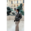 Nicole khaki bomber jacket 