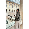Nicole khaki bomber jacket 