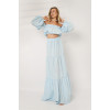 Candy Vichy baby blue skirt 
