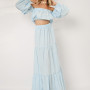 Candy Vichy baby blue skirt 