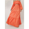 Candy orange skirt 