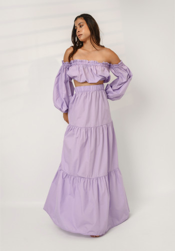 Candy lilac skirt 