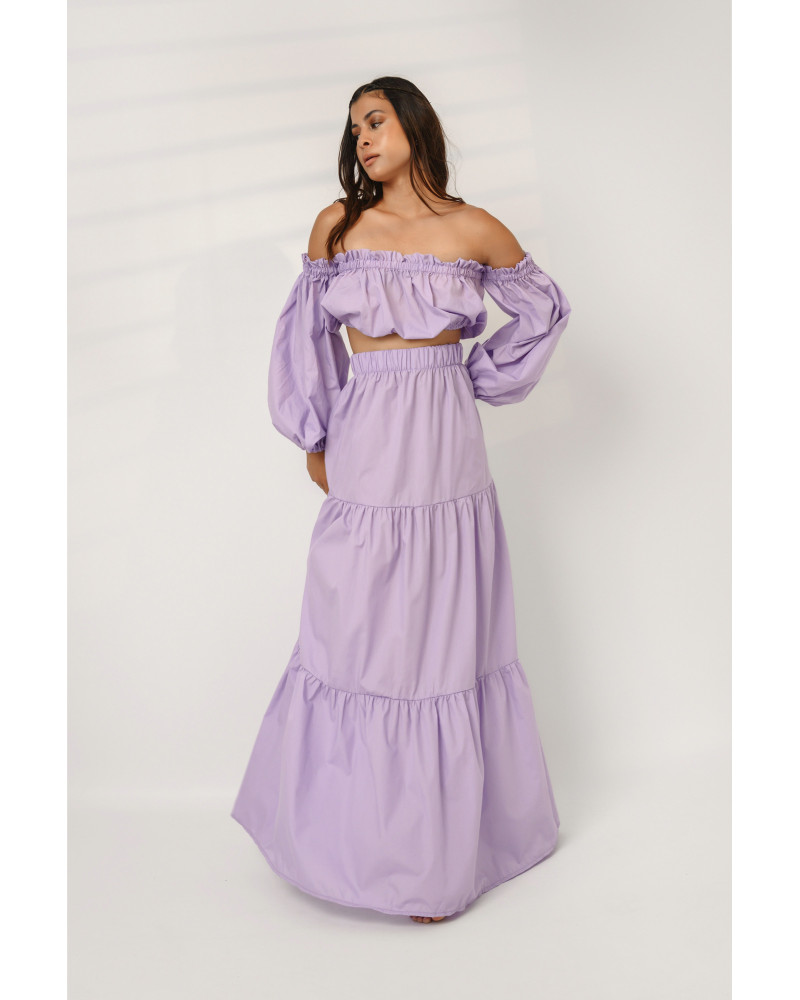 Candy lilac skirt 