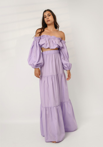 Candy lilac skirt 