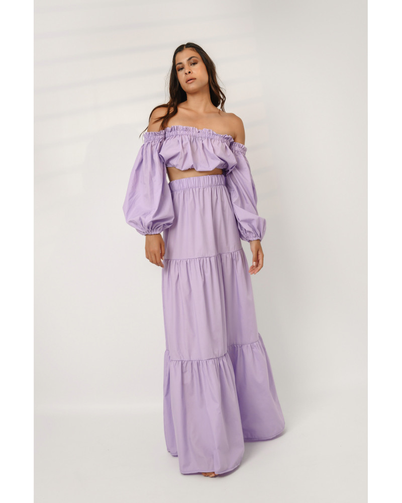 Candy lilac skirt 