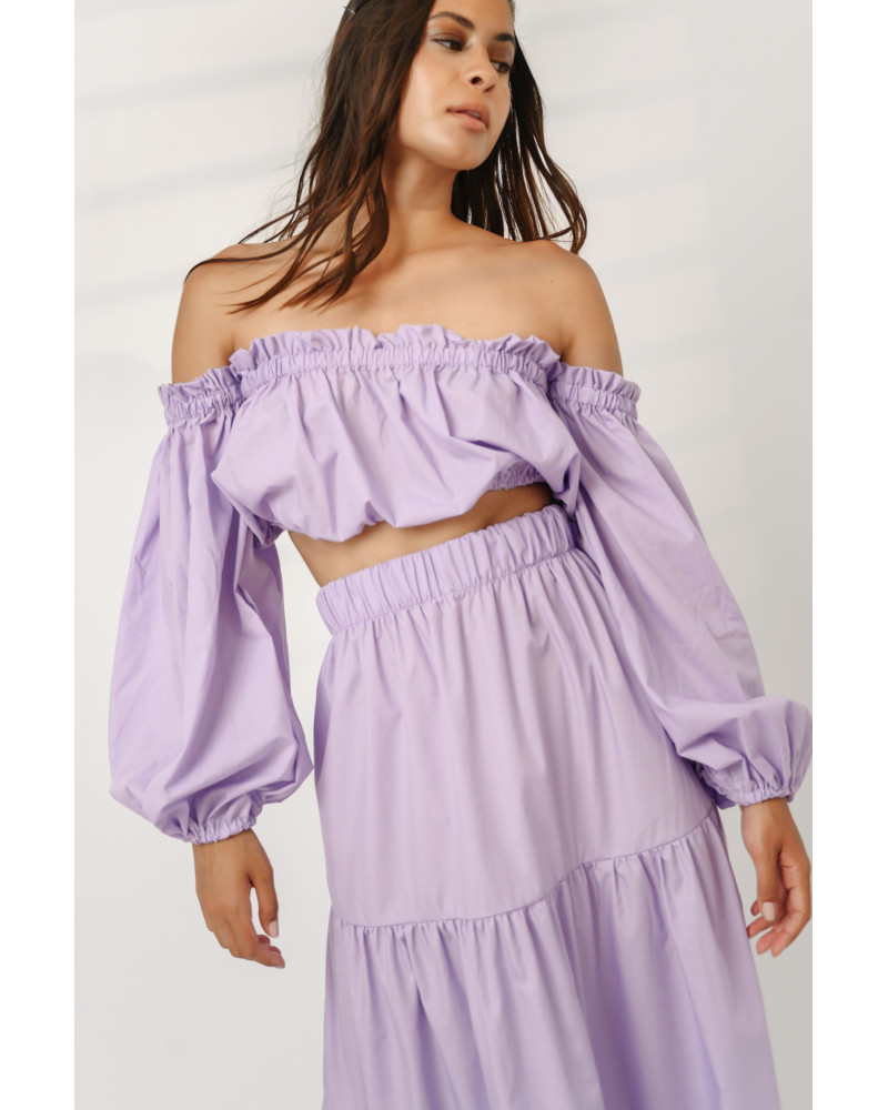 Candy lilac skirt 