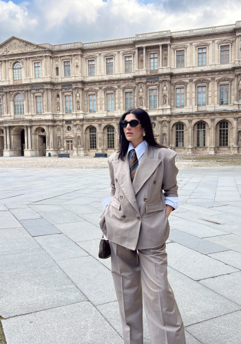 Camille greize blazer 