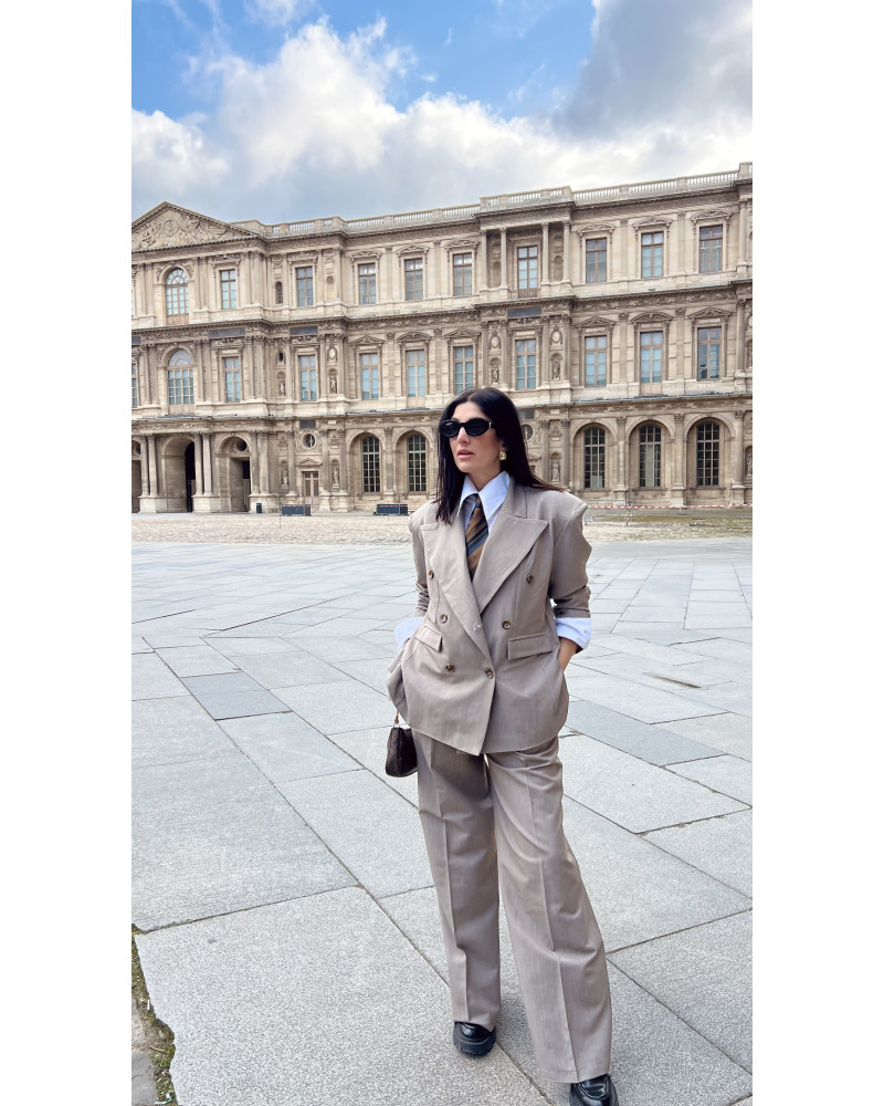 Camille greize blazer 