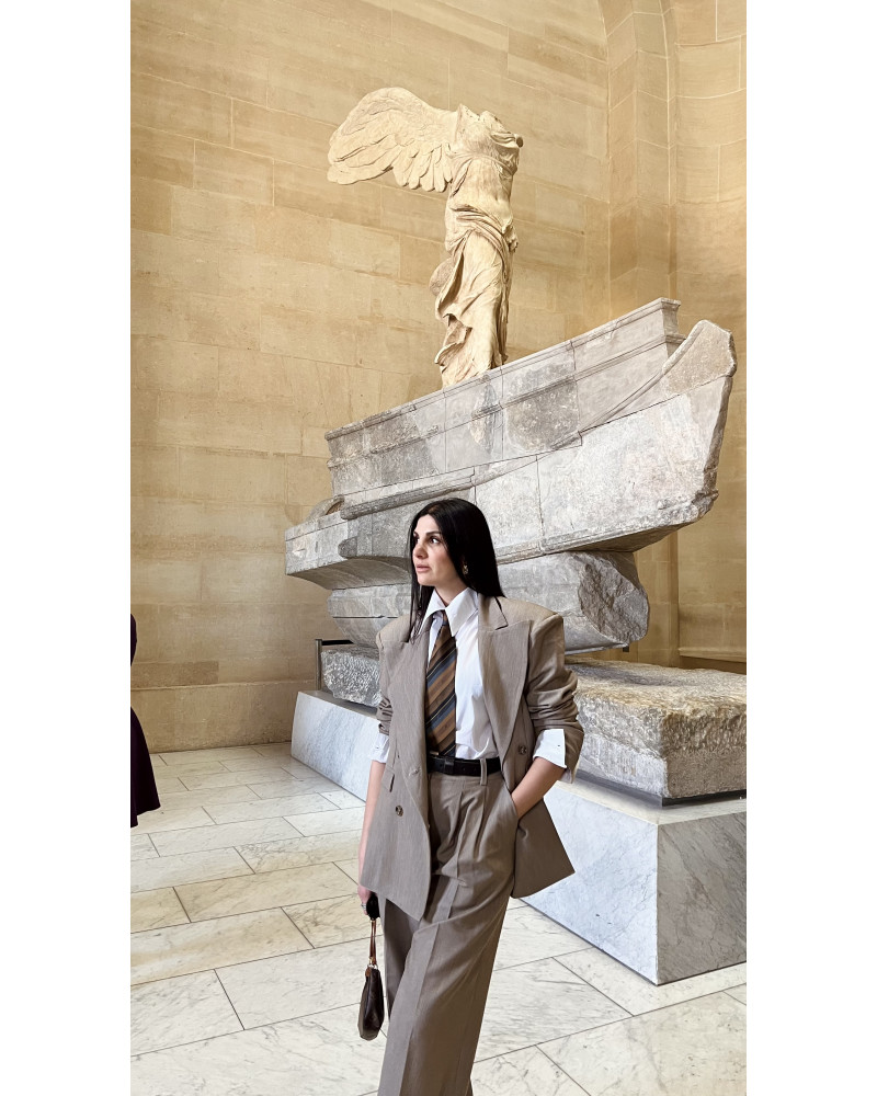 Camille greize blazer 