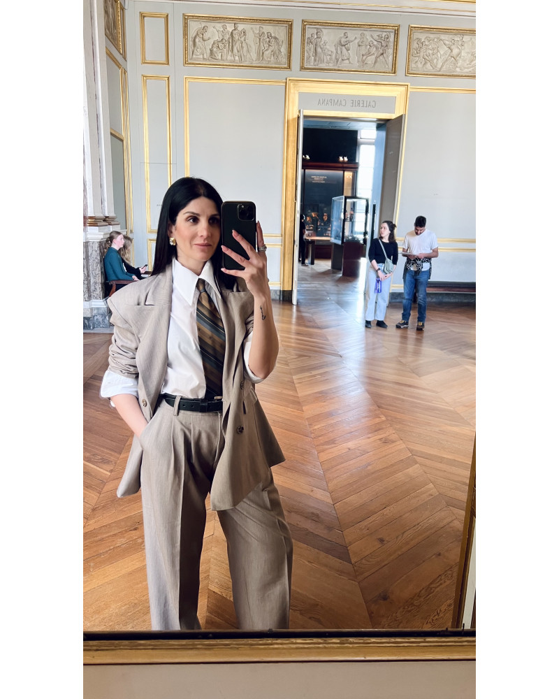 Camille greize blazer 