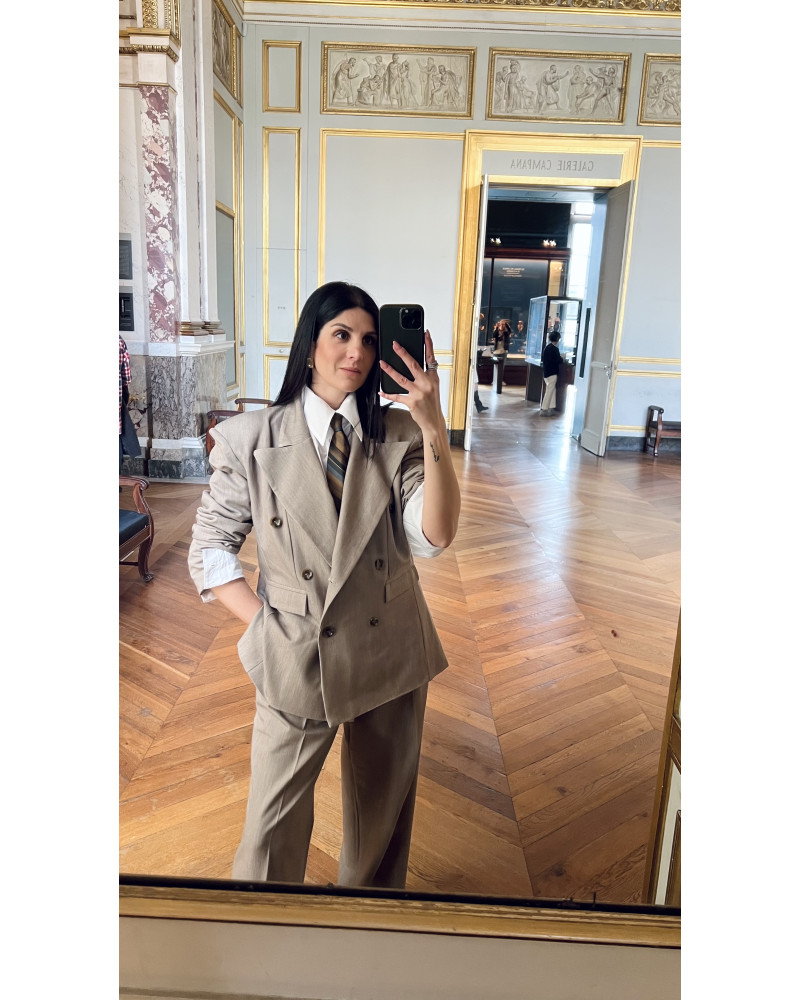 Camille greize blazer 