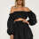 Bardot black skirt 