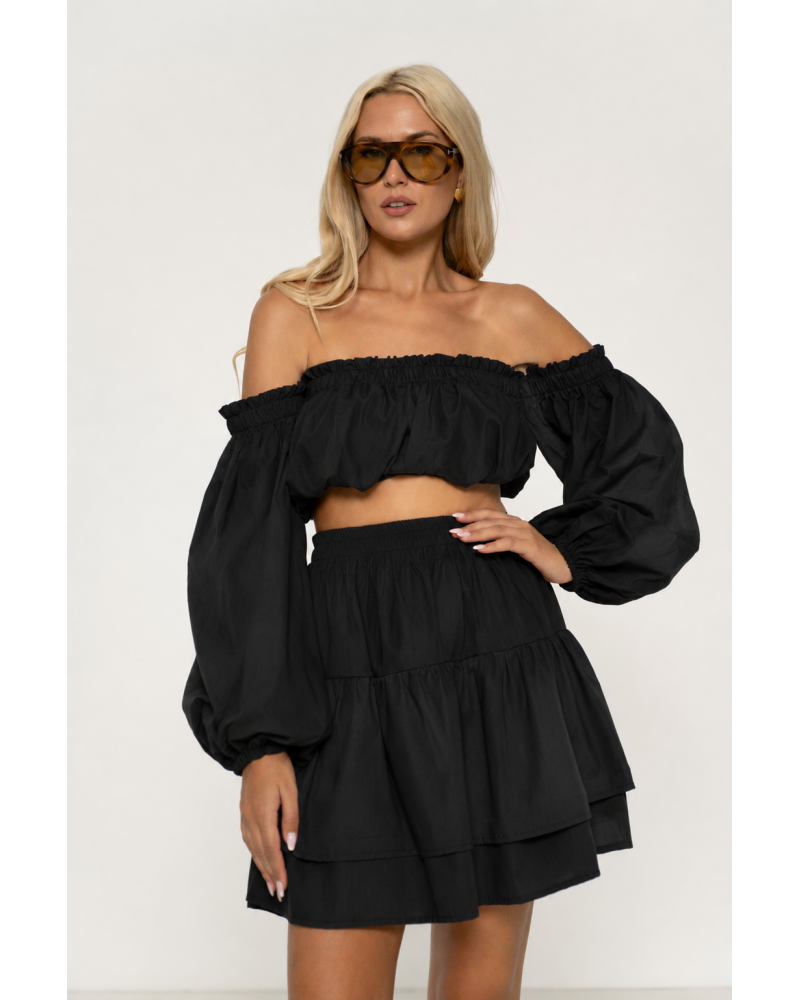 Bardot black skirt 