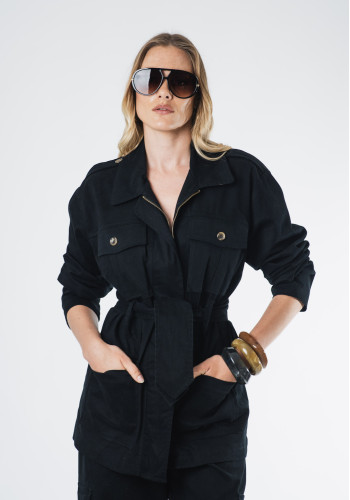 Safari black jacket 