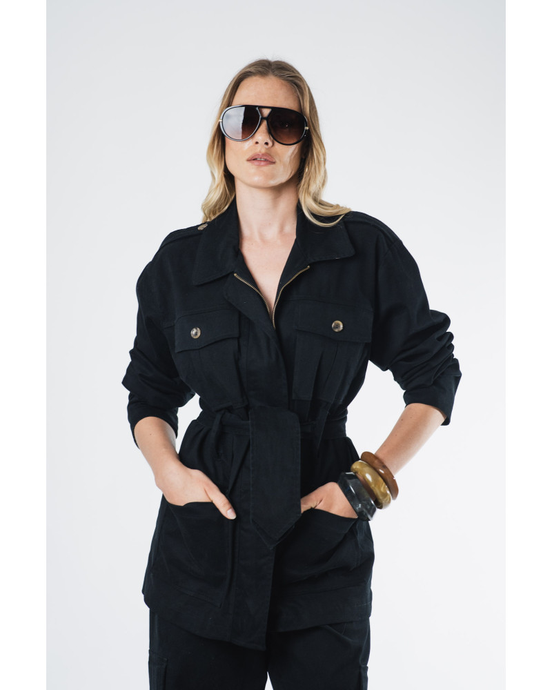 Safari black jacket 