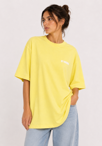 By Virginia yellow unisex T-shirt 