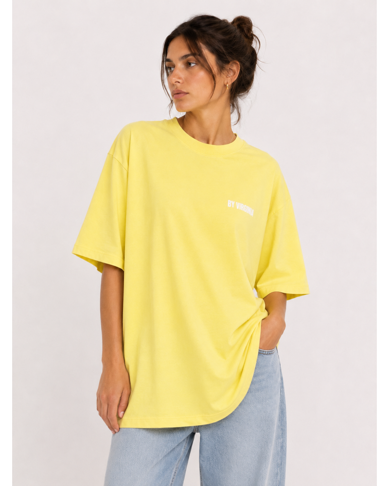 By Virginia yellow unisex T-shirt 