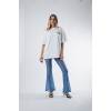 By Virginia Unisex white T-shirt 