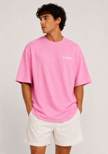 By Virginia pink unisex T-shirt 