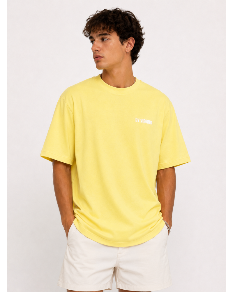 By Virginia yellow unisex T-shirt 