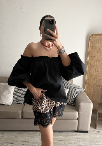 Bardot black top 
